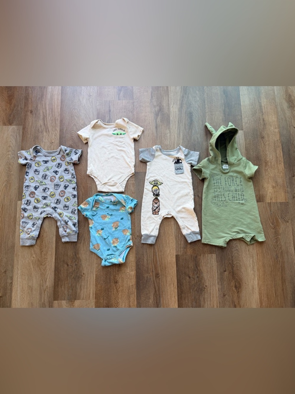 STAR WARS | Baby Bundle | The Child Grogu | Onesies Romper Set | Disney